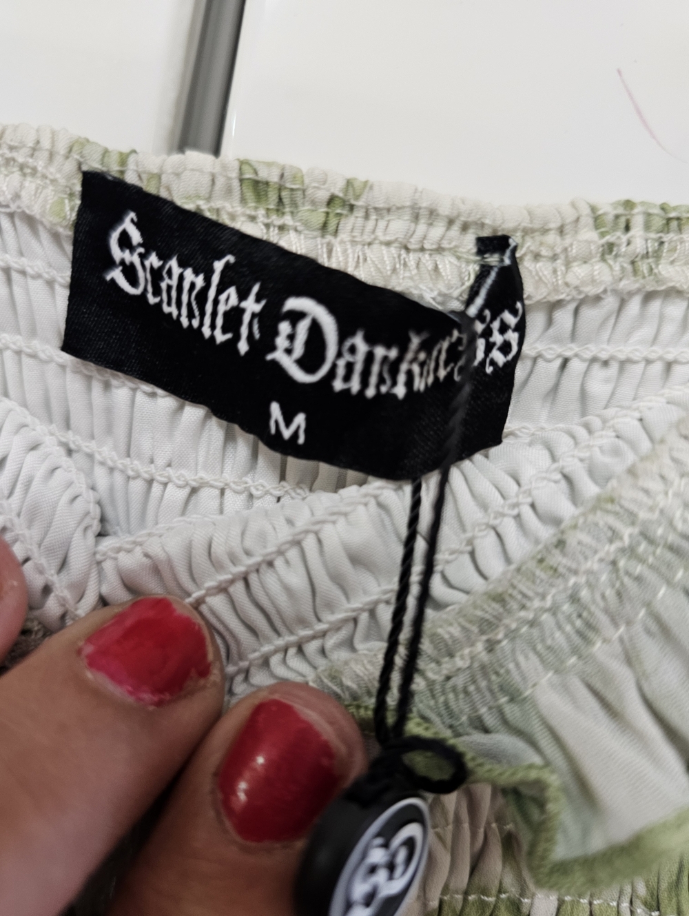 New Scarlet Darkness Spring Love Story Sundress with Pockets - Picture 15 of 16